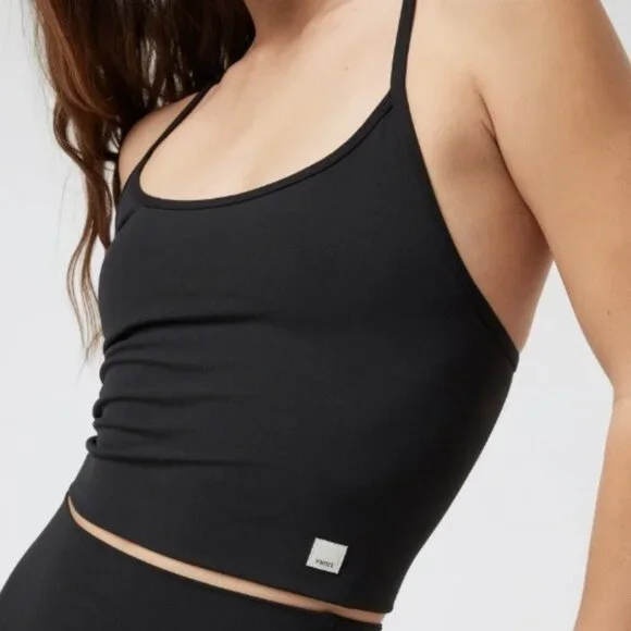 Vuori AllTheFeels All the Feels Tank Sz M NWOT Black - Picture 1 of 3